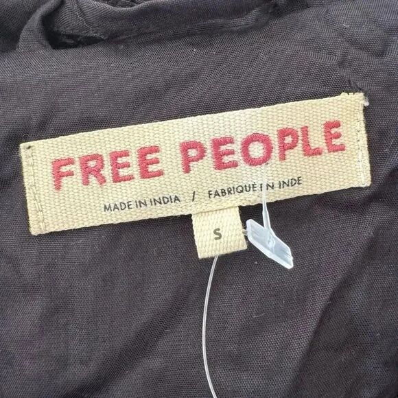 Free People Bohemian Retro Vintage Inspired Rare Corrie Coin Jacket SZ S - Picture 3 of 16